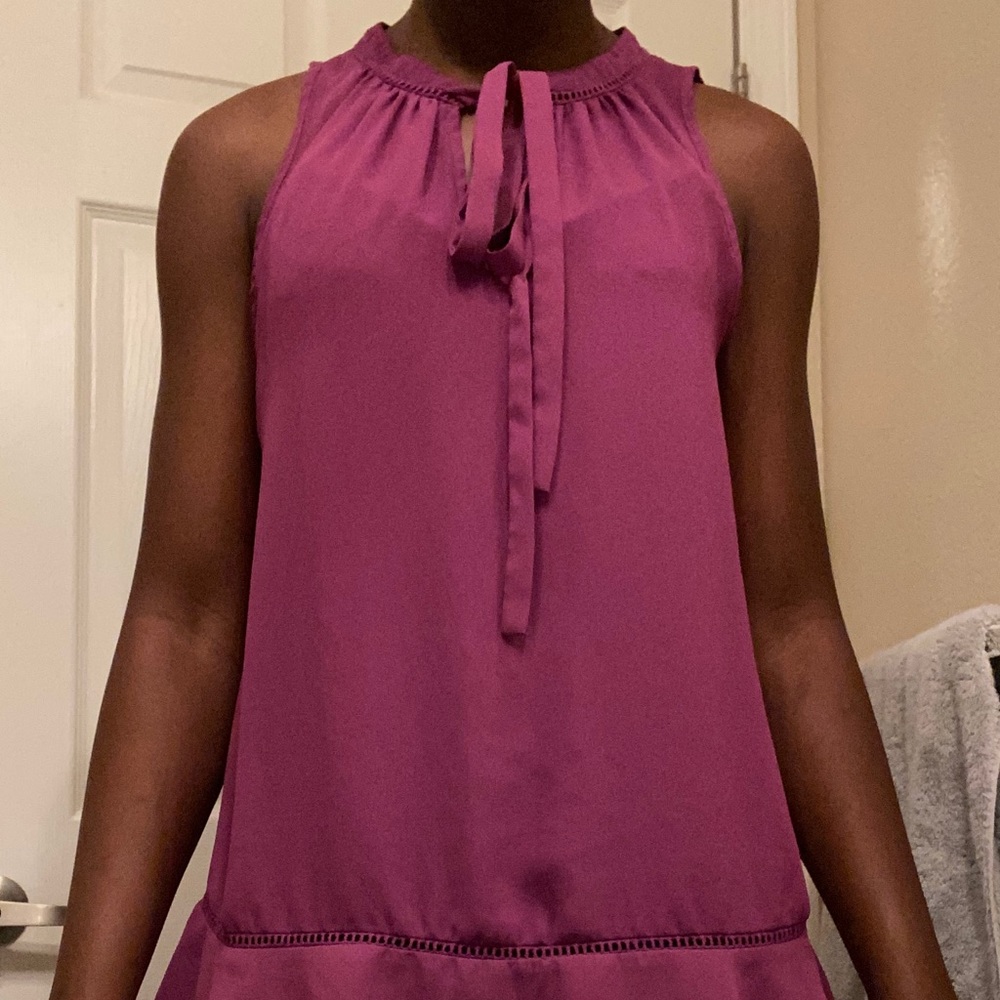 Forever 21 Purple long blouse